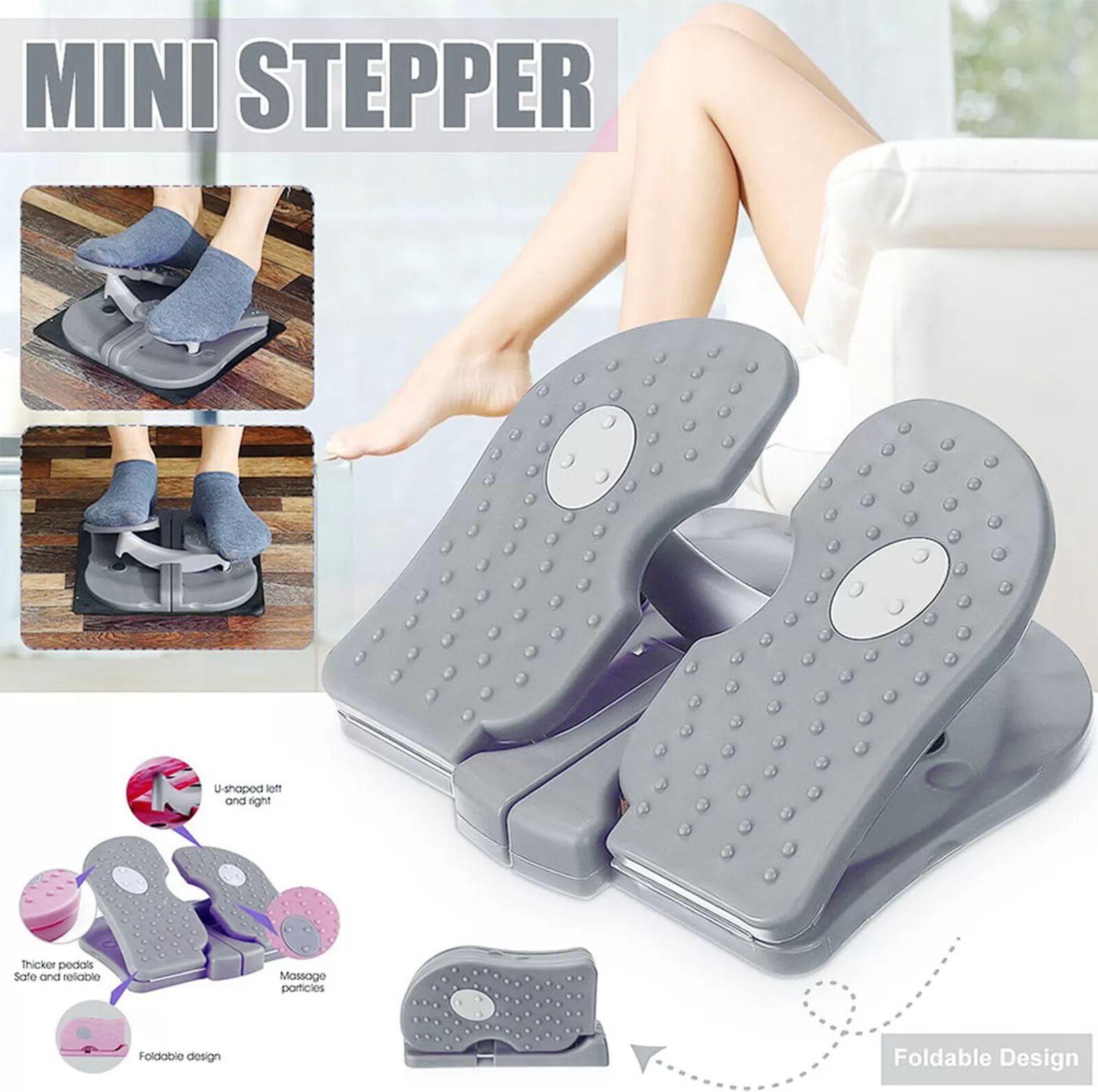 INF Mini stepper compact pour le fitness à domicile