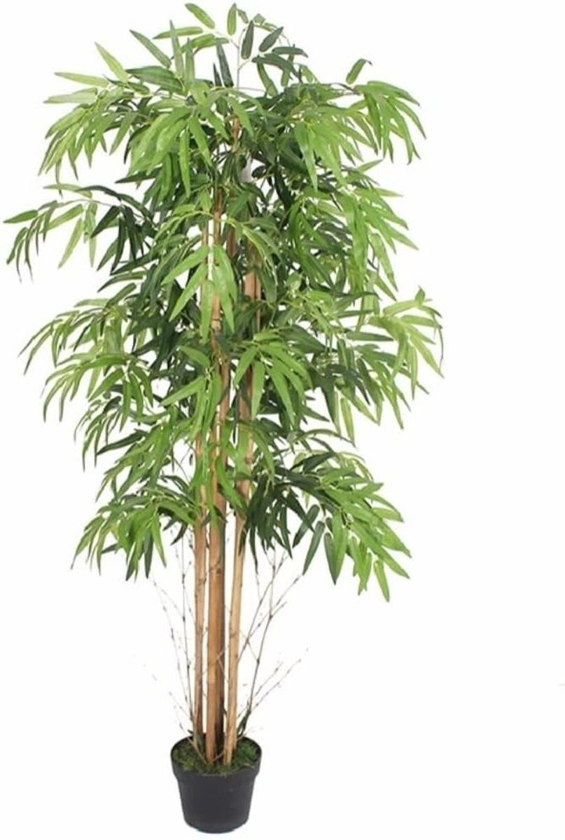 Kunstmatige Bamboe Plant voor Huisdecoratie - Groen - Hoogte: 150 cm