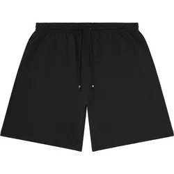 DIESEL Herren Sweatshorts - LUCAS-D-CORE, Baumwolle, einfarbig Schwarz / 2XL