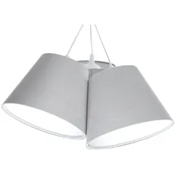 HÄNGELEUCHTE Grau 26/19 cm