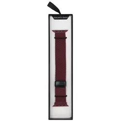 Neues Armband GlacierX Geflochtene Magnetische Schnalle Violette Frucht für Apple Watch 42/44/45/49mm Aubergine
