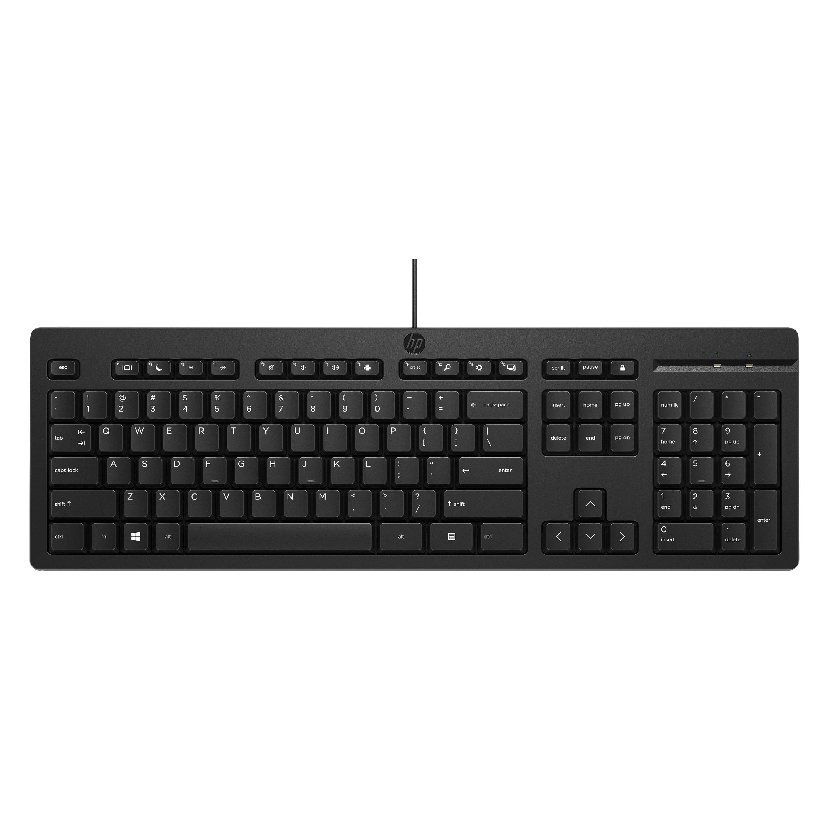 HP 125 Tastatur USB (US, Kabelgebunden) (266C9AA#ABB)