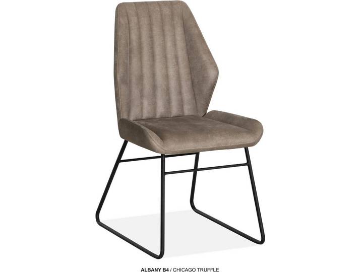 OMG Design Esszimmerstuhl Albany (Set, 2 St), Esszimmerstuhl, pflegeleichter Bezug