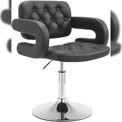 CLP Lounger Dublin Kunstleder schwarz
