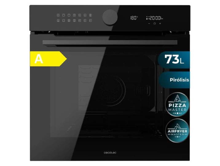 Four pyrolytique Cecotec Bolero Hexa P516000\, finition verre noir