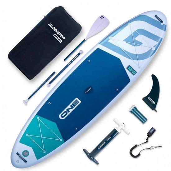 Aufblasbares Allround- und Touring-Stand-Up-Paddling-Board, 329-384 cm