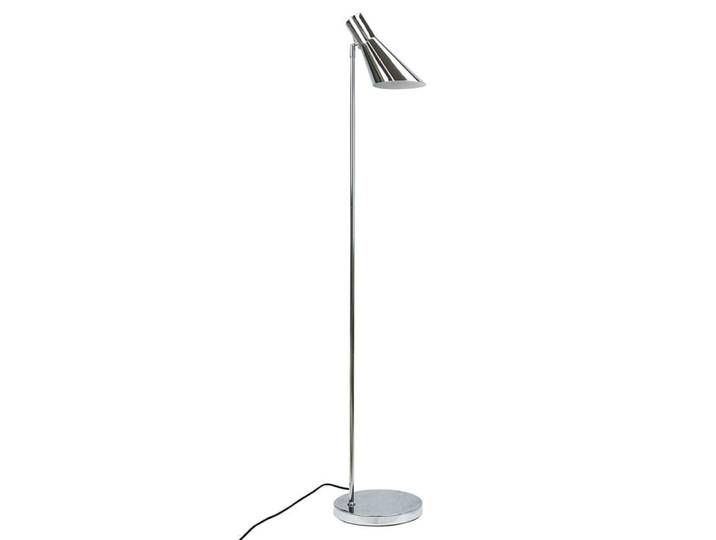 Lampadaire en métal chrome