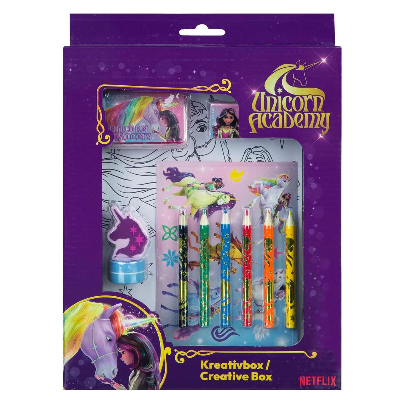 Undercover Unicorn Academy Bastelbox, 21-teilig (59614941)