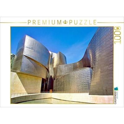 CALVENDO Puzzle Guggenheim Museum Bilbao | 1000 Teile Lege-Größe 64 × 48 cm Foto-Puzzle für glückliche Stunden