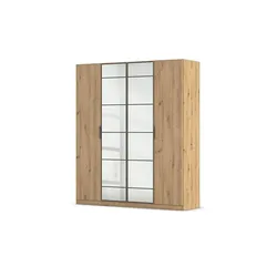 Kleiderschrank mit Spiegel Acero , verspiegelt , Maße (cm): B: 181 H: 210