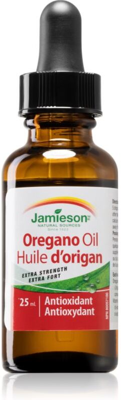 Jamieson Oregano Oil with Vitamin E gouttes pour soutenir le système immunitaire 25 ml
