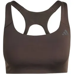 ADIDAS Damen BH Optime Workout BH, mittlere Belastung, Größe S in Grau Grau