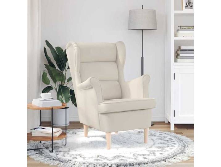 Bestseller Chaise simple - BURKE - Fauteuil salon - blanc 74x84x100 cm lin FF4903