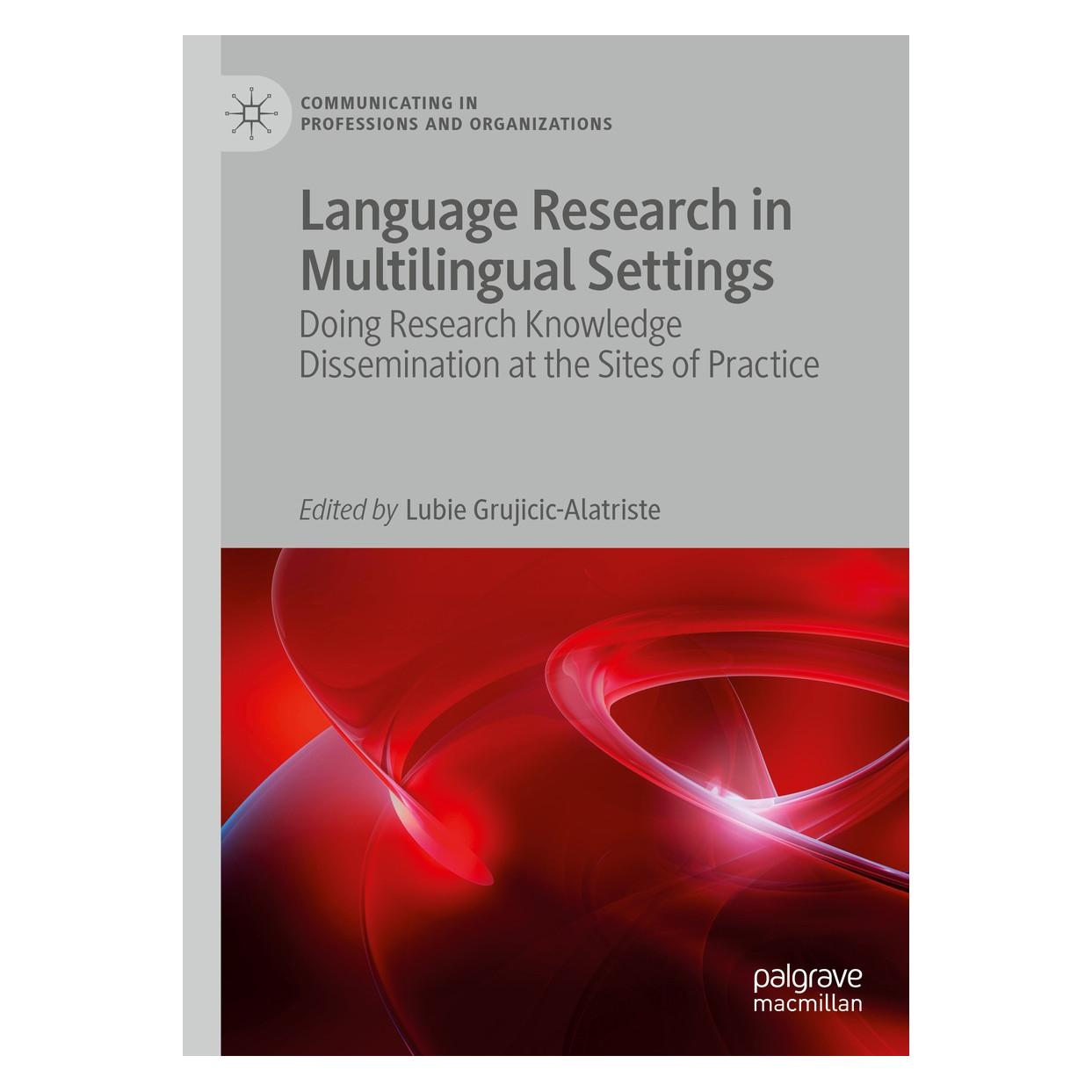 Springer Language Research in Multilingual Settings (Englisch, Hardcover, Lubie Grujicic-Alatriste) (9783030346706)