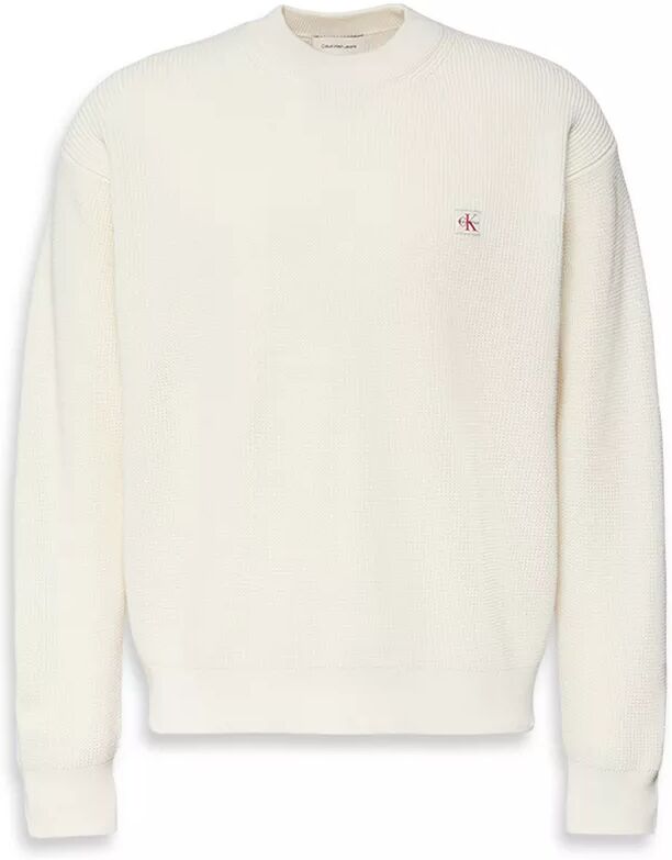 Calvin Klein Jeans - Pullover, für Herren, Creme, Größe S