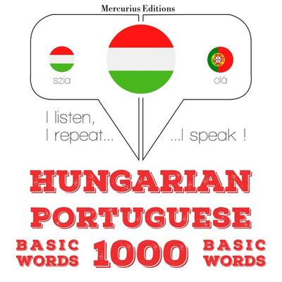 Magyar - portugál: 1000 alapszó - JM Gardner, Audio, 9782821149106