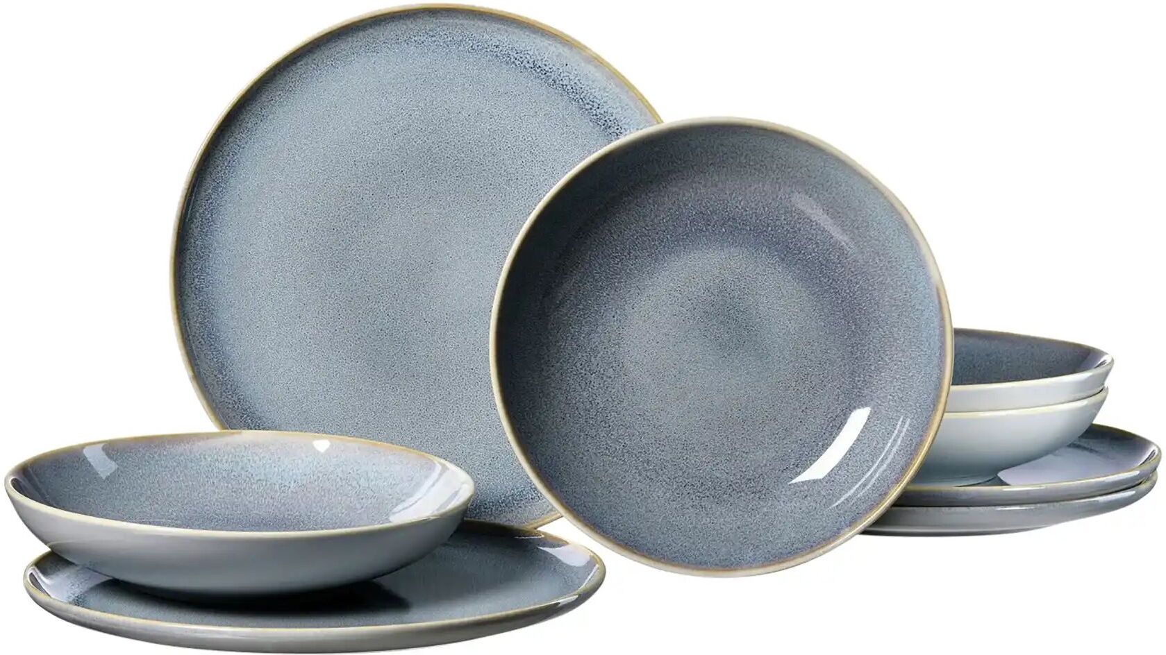 Ritzenhoff & Breker Tafelservice  Skagen ¦ grau ¦ Porzellan