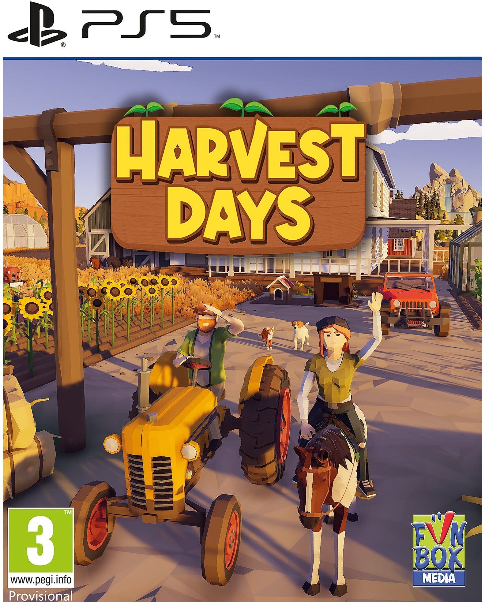 Funbox Media Harvest Days for PlayStation 5 (Disc) - Farming Simulation Game - PEGI 3