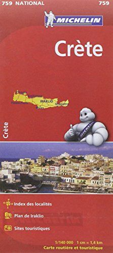 Collectif Michelin - Carte Crète Michelin - Preis vom 11.10.2026 03:10:56 h