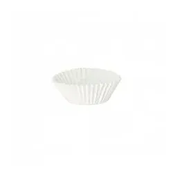 PapStar 89185 100 Backförmchen rund 3,5cm 1,9cm weiss