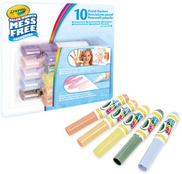 BRINQUEDO CRAYOLA CW MARC PASTEL 10X