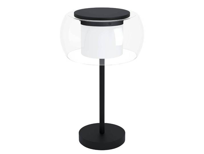 EGLO connect Briaglia-C LED tafellamp Briaglia-C, dimbaar, helder / transparant, Woon-/ Eetkamer, Glas, Modern