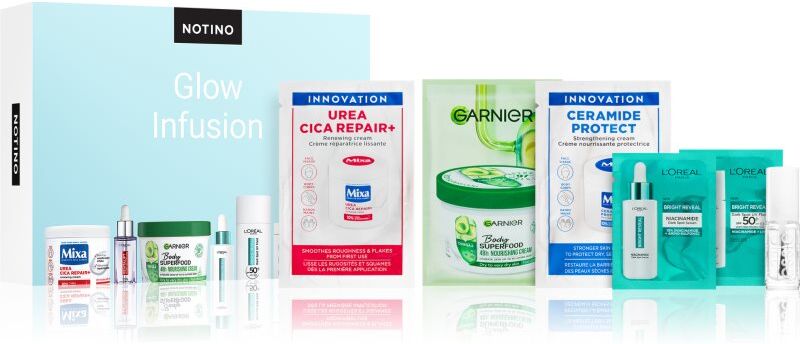 Beauty Discovery Box Notino Glow Infusion set for women