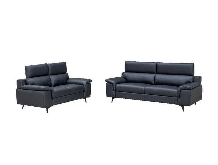 Happy Home Sofa Schlicht Modern Sofaset 2tlg. Couchgarnitur 3-2-Sitzer