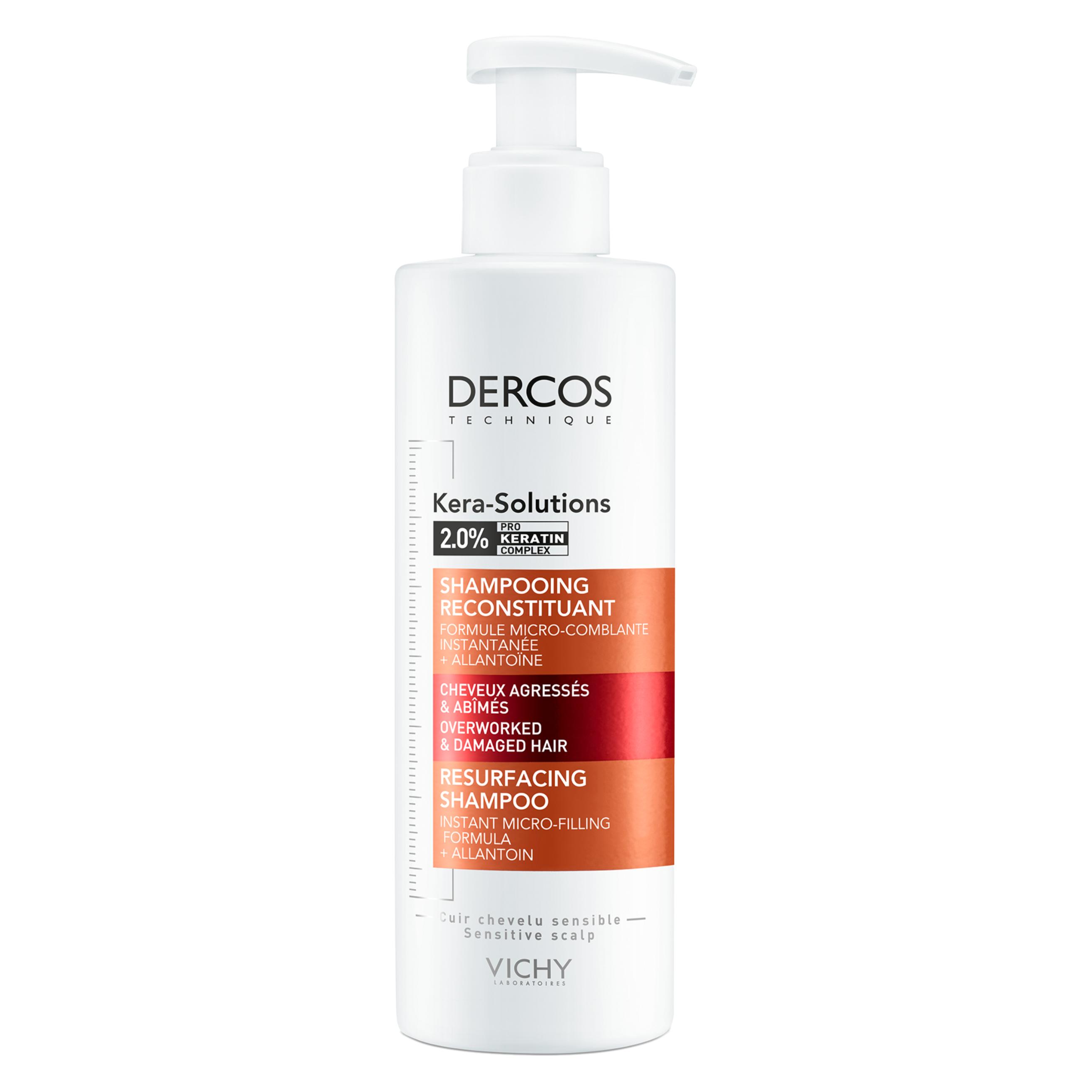 Vichy Dercos Kera-Solutions Intensiv Repair Shampoo (Flüssiges Shampoo, 250 ml) (022878)