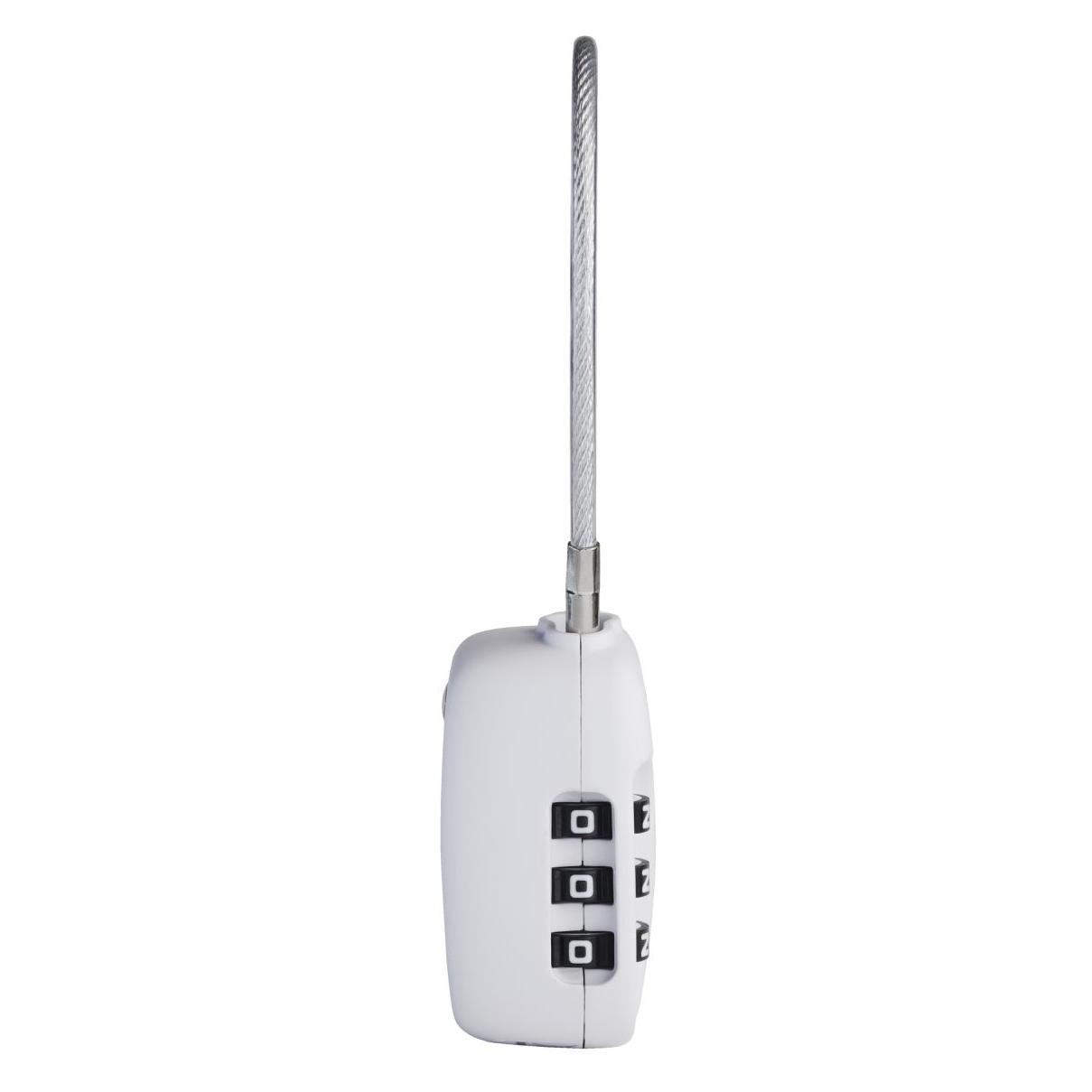 Boompods LOCK TSA Bag Tracker White (Apple Find My) (TTSAWT)