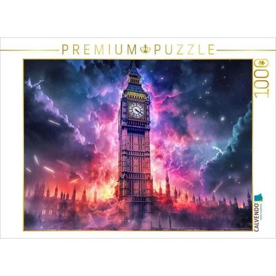 CALVENDO Puzzle Big Ben - London | 1000 Teile Lege-Größe 64x48cm Foto-Puzzle für glückliche Stunden