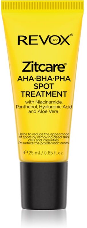 Revox B77 Zitcare AHA BHA PHA Spot Treatment topical acne treatment 25 ml