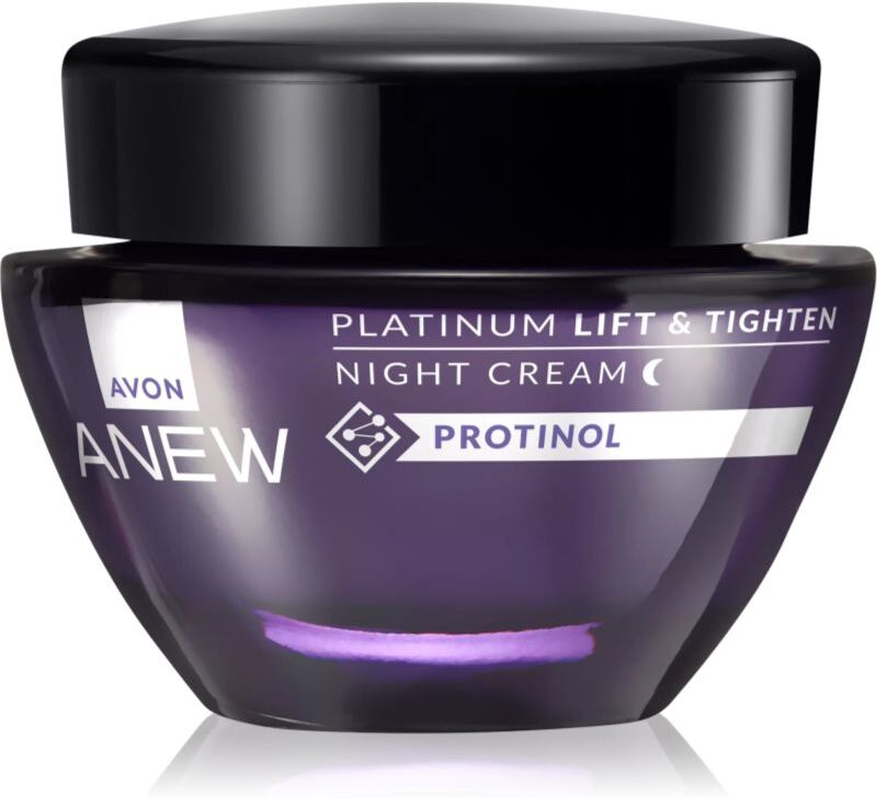 Avon Anew Platinum Nachtcreme gegen tiefe Falten 50 ml