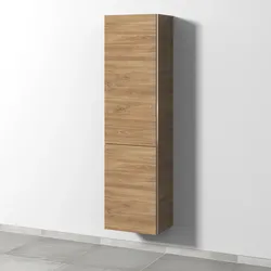 Sanipa Stauraumschrank „3way“ 450 × 1700 × 345 mm Anschlag links, in Eiche Kansas, Anschlag links