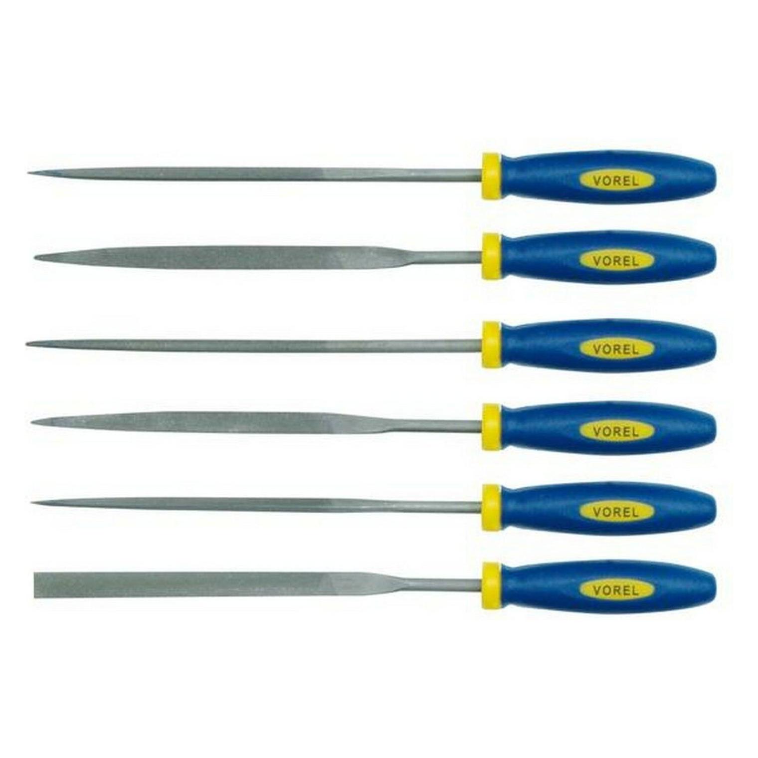 Toya Nadelfeilen-Set 180 mm 6-tlg. (180 mm) (25353)