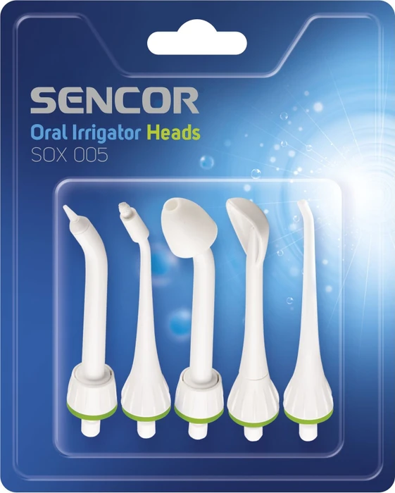 SENCOR SOX 005 Ersatzbürstenkopf für SOI 11x, 5 Stk