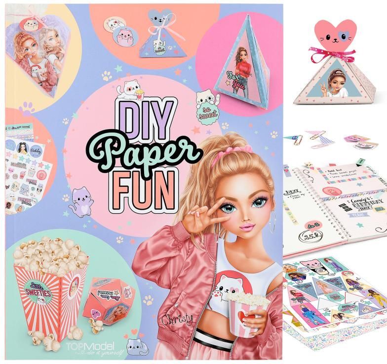 TOPModel - DIY Paper Fun Book CUTIE STAR - (412581)