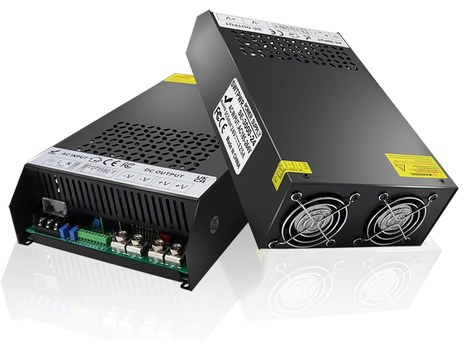 Lustrens Upgrade transformator DC12V 166A 1200W voeding