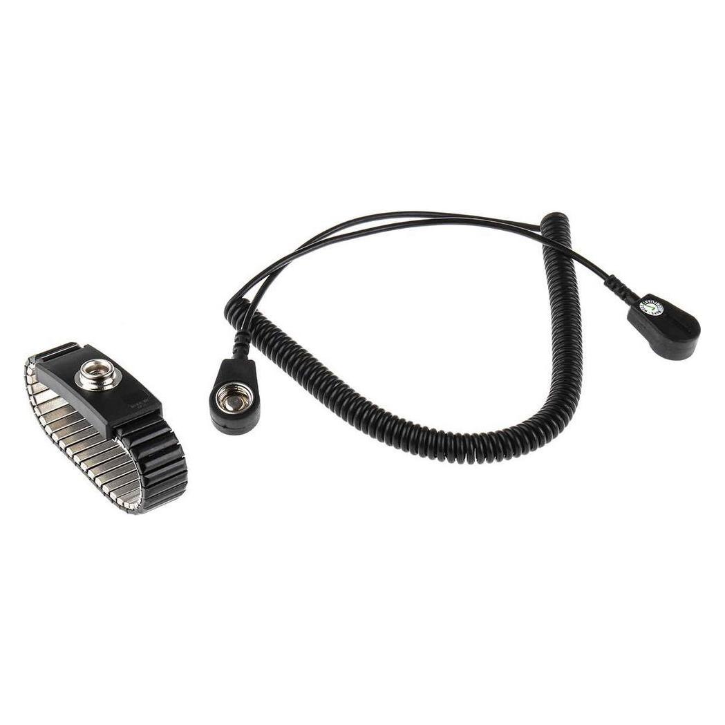 RS PRO 10mm Stud-Stud Adjustable Wrist Band (Statikschutz) (7873101)