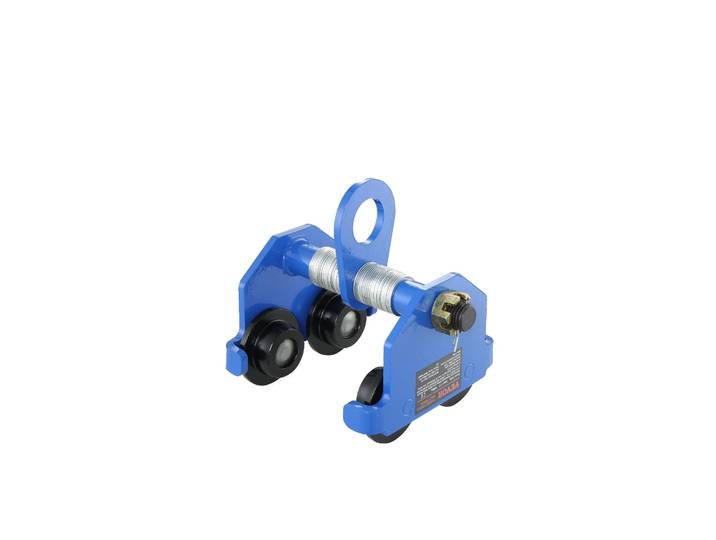 Chariot À Poutre À Pousser Manuellement\, Largeur Réglable\, Haute Capacité De Charge\, 1t