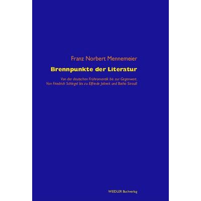 Brennpunkte der Literatur, Taschenbuch von Franz Norbert Mennemeier, Weidler Buchverlag Berlin, 978-3-89693-287-7