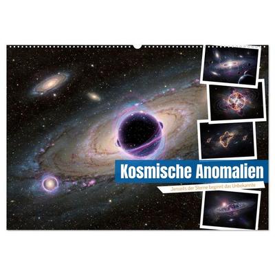 Kosmische Anomalien (Wandkalender 2027 DIN A2 quer), CALVENDO Monatskalender