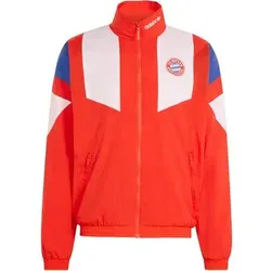 ADIDAS Herren Fanjacke FC Bayern München EQT Track Top, Größe XXL in Rot Rot