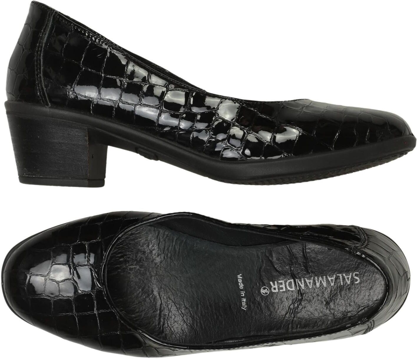 Salamander Damen Pumps, Schwarz, Gr. EU 36, Leder - Second Hand