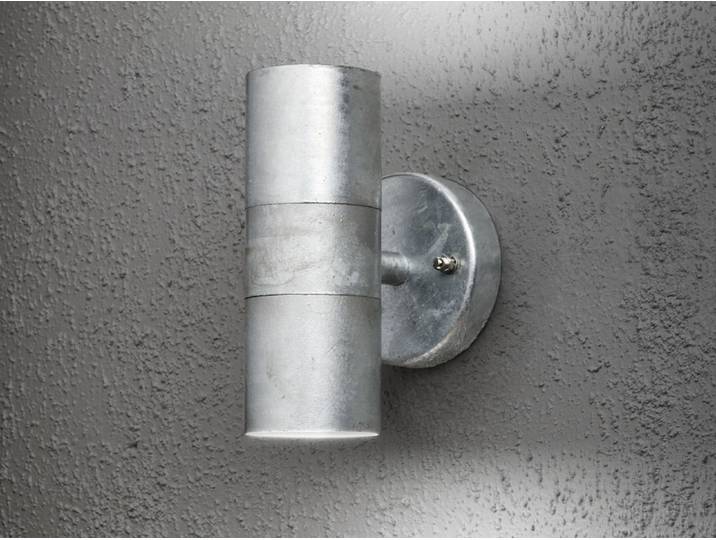 Konstsmide Modena Up & Down galvanisierter Stahl, klares Glas, Reflektor 7571-320