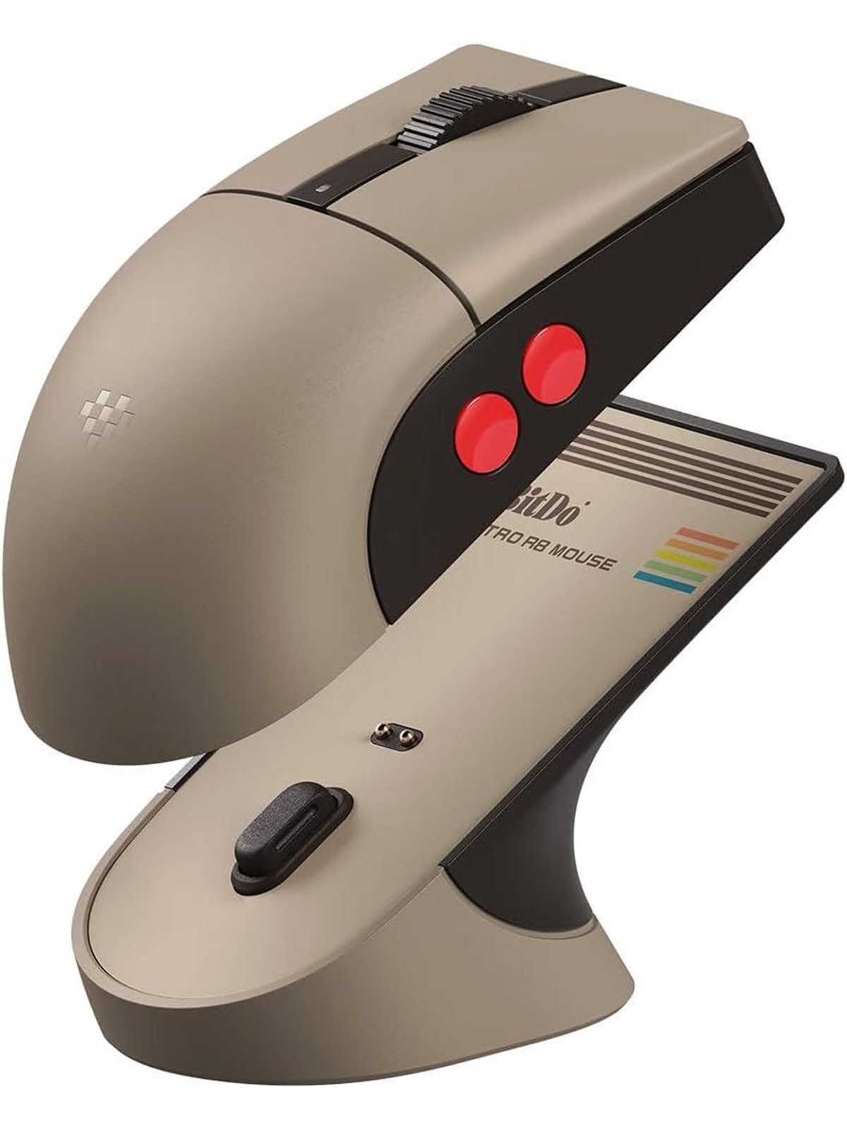 8BitDo Retro R8 Mouse - C64 Edition - Gaming Maus ()