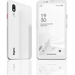 Bigme Czytnik HIBREAK PRO smartfon (256 GB, White, 6.13", Dual SIM, 5G), Smartphone, Weiss