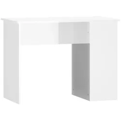 Helloshop26 - Schreibtisch Tisch Arbeitsplatz Computermöbel Schreibtisch Hochglanzlackierung 100 x 55 x 75 cm weißes Holzwerkstoff 02_0023537