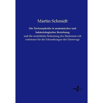 Die Pyelonephritis in anatomischer und bakteriologischer Beziehung, Taschenbuch von Martin Schmidt, Vero Verlag, 978-3-7372-1091-1
