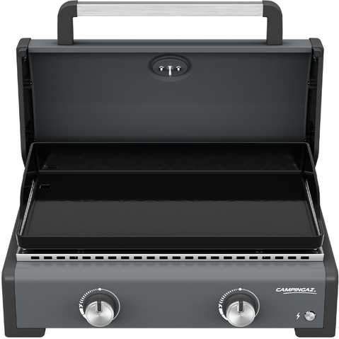 Campingaz Sigma 2 Cook - Plancha a gas portatile con coperchio